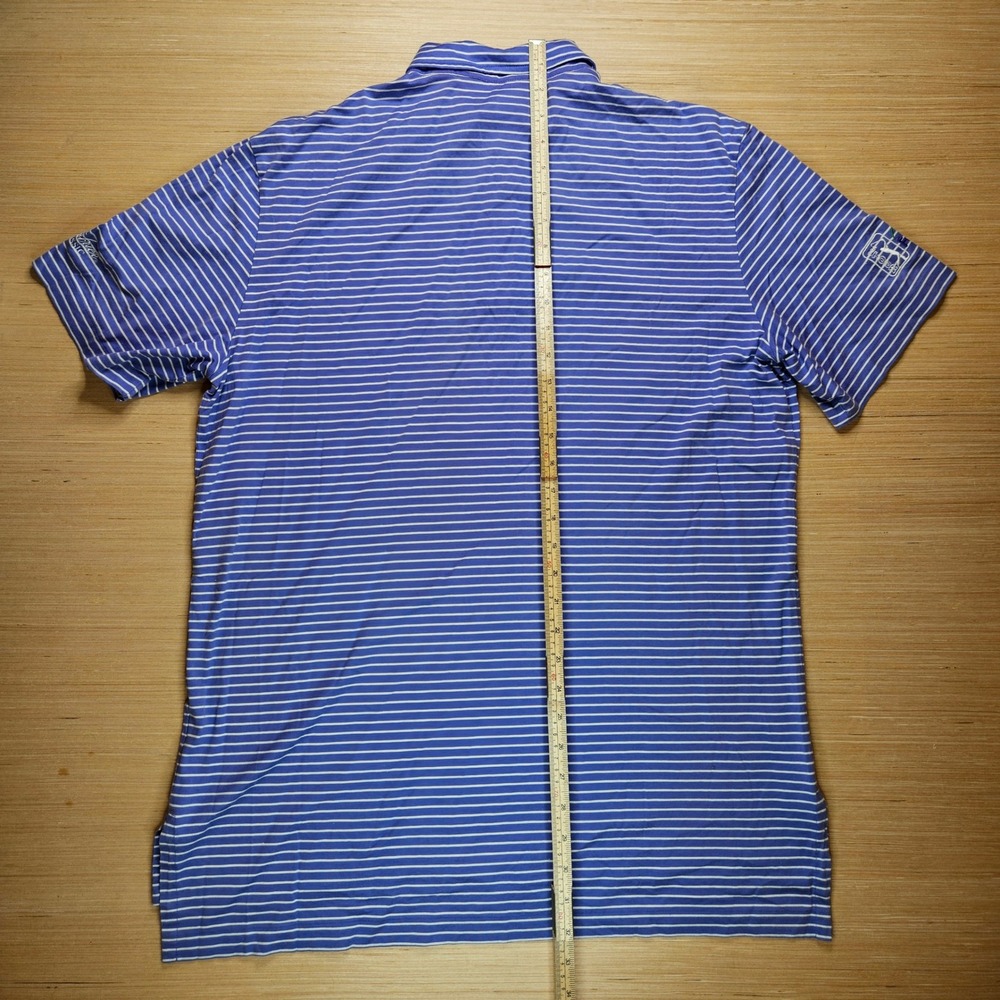 PGA Tour FedEx Cup Classic Polo Golf Ralph Lauren Mens Striped Shirt Size L - Picture 7 of 9